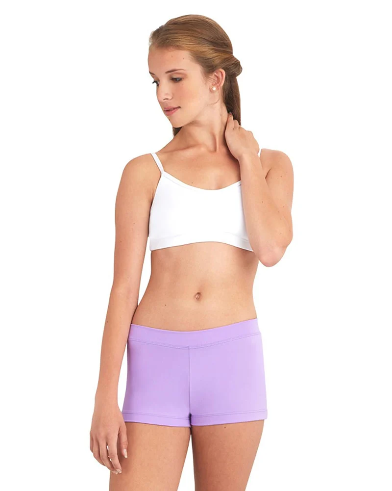 Capezio Team Basic Boy Cut Low Rise Dance Shorts - TB113C Girls - Image 3