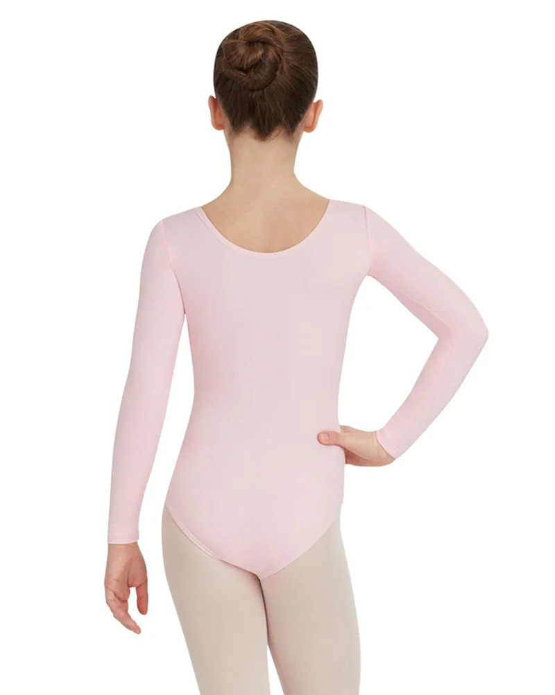 Capezio Team Basic Long Sleeve Leotard - TB134C Girls - Image 2