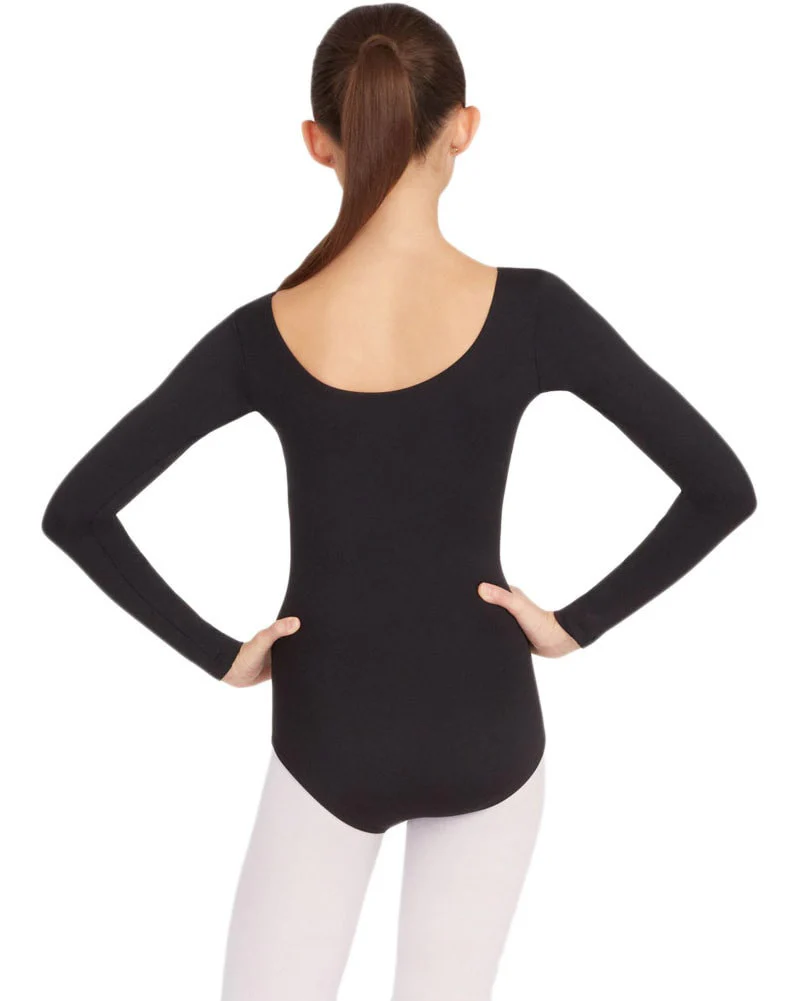 Capezio Team Basic Long Sleeve Leotard - TB134C Girls - Image 4