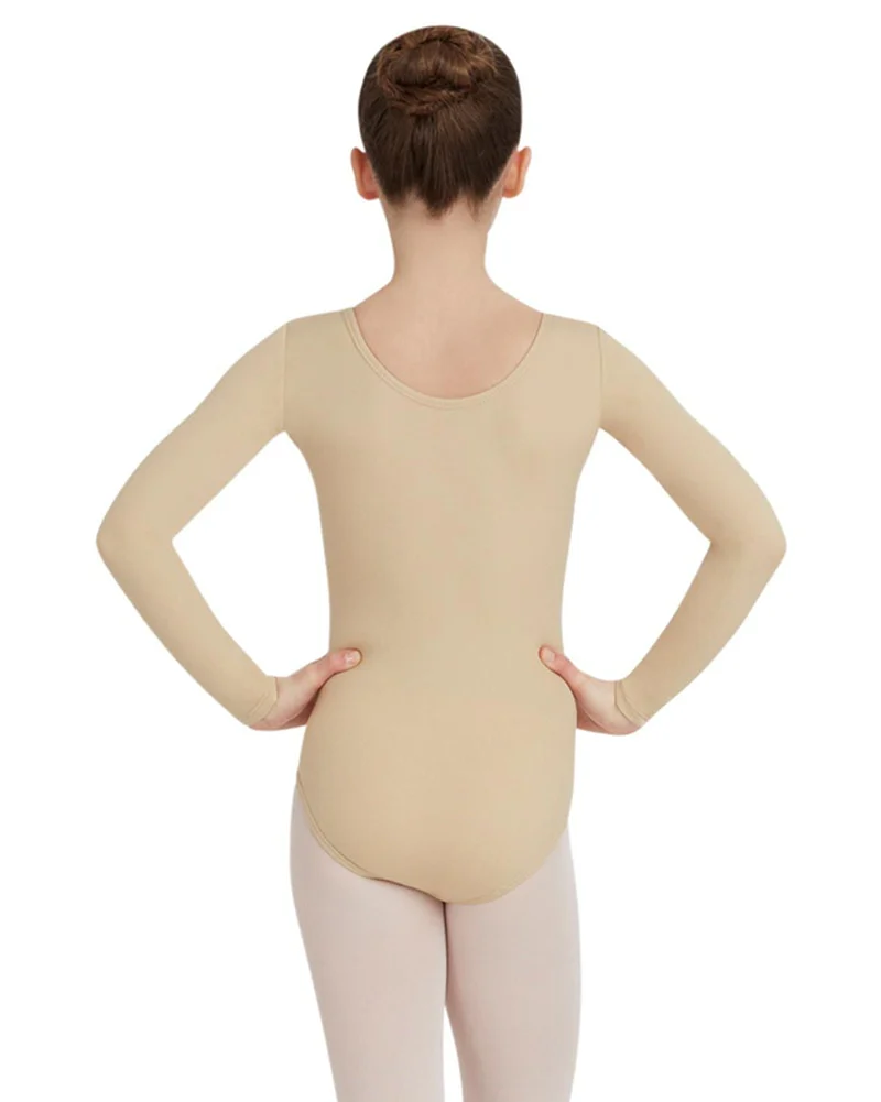 Capezio Team Basic Long Sleeve Leotard - TB134C Girls - Image 6