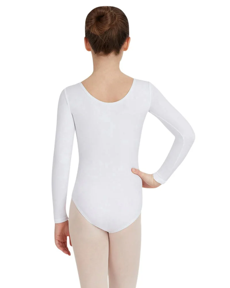 Capezio Team Basic Long Sleeve Leotard - TB134C Girls - Image 8