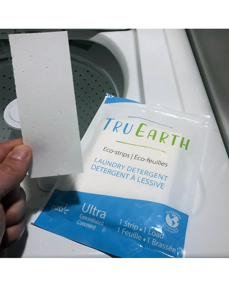 Tru Earth Laundry Strip Detergent 32 Loads - Fragrance Free - Image 3
