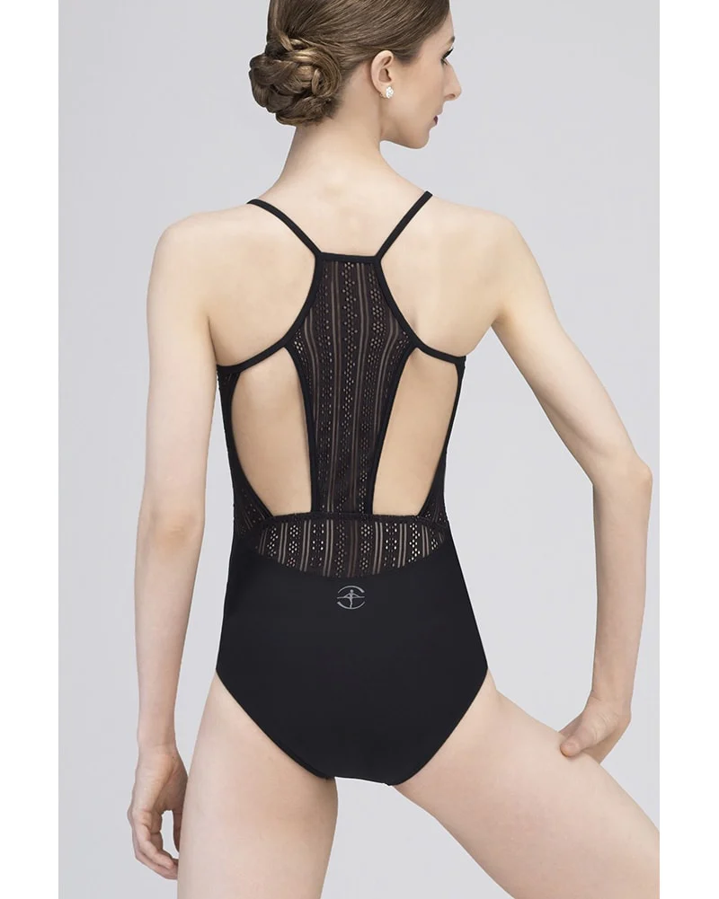 Wear Moi Donna Microfibre Detailed Camisole Leotard - Womens - Image 2