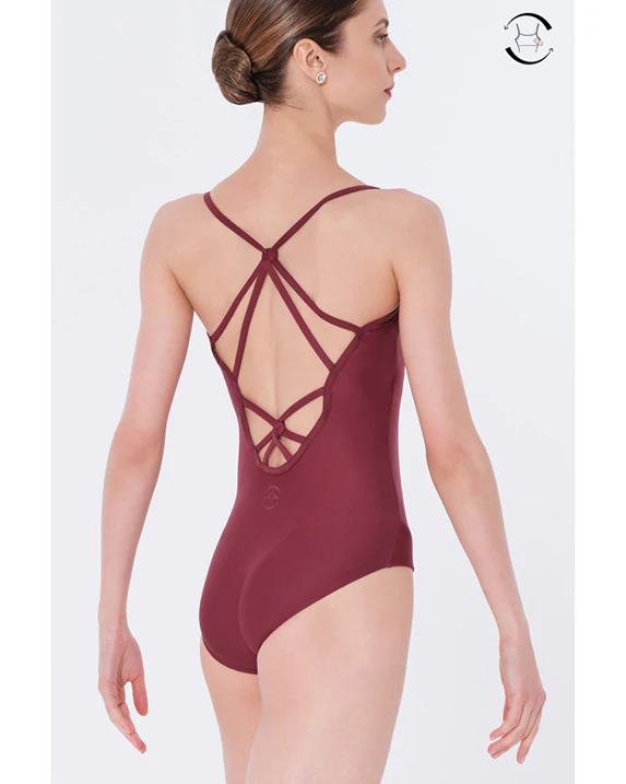 Wear Moi Page Pinch Front Crisscross Back Camisole Leotard - Womens - Image 5