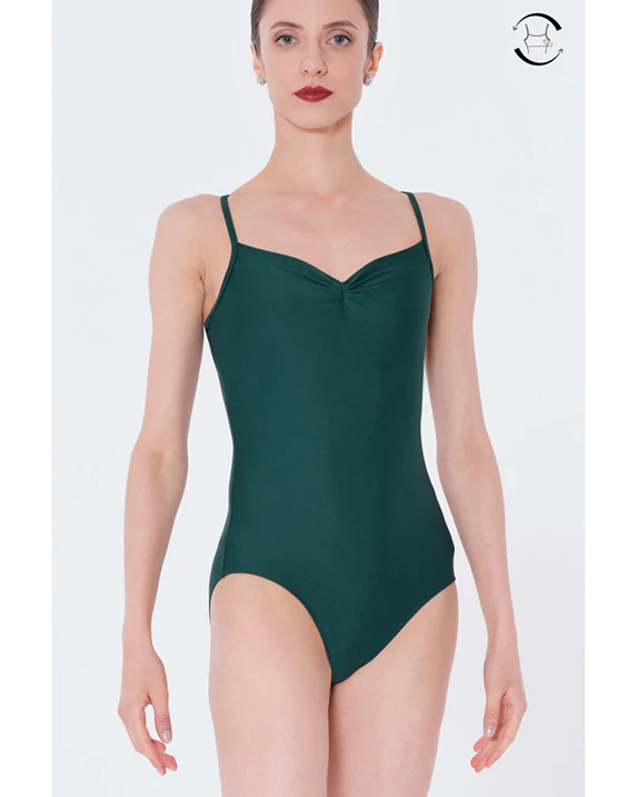Wear Moi Page Pinch Front Crisscross Back Camisole Leotard - Womens - Image 6